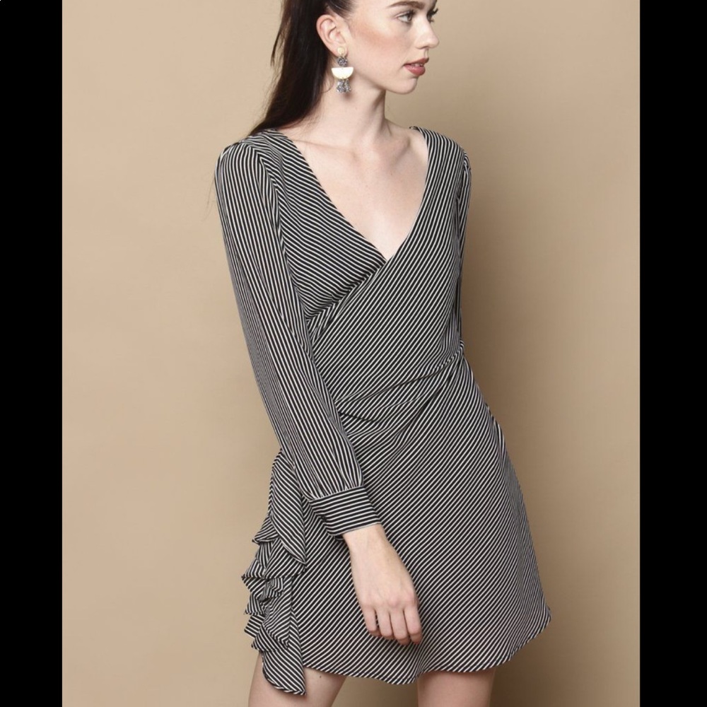 BB Dakota | Striped Dress “Run the world “